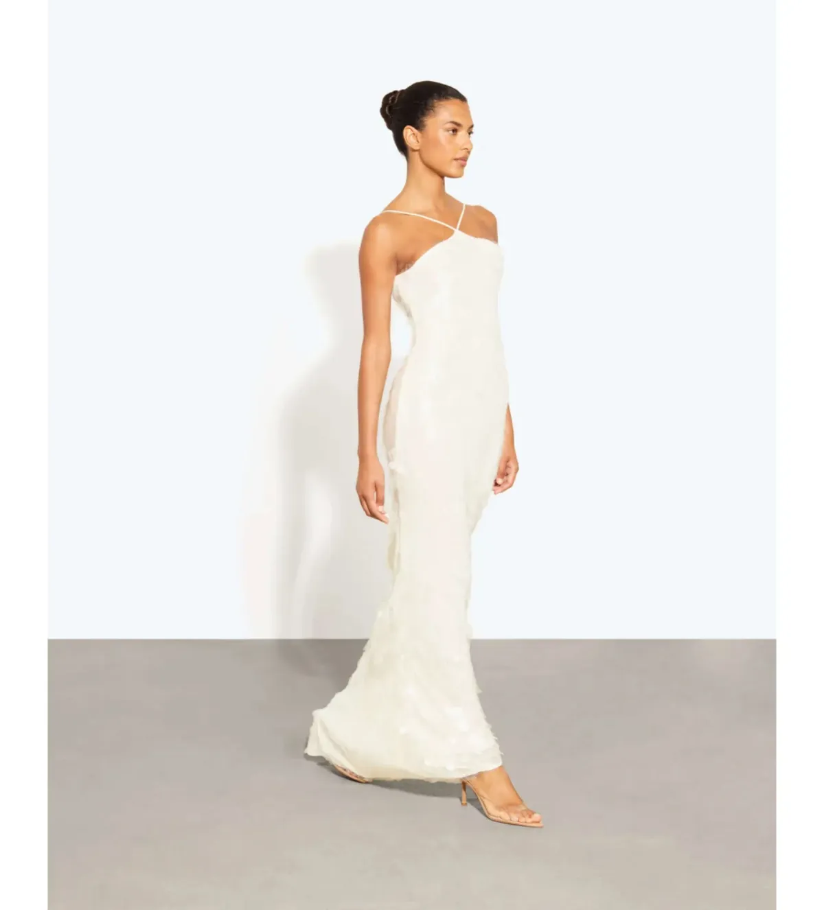 Rat and Boa Emmanuella Maxi Dress in White Size S/AU8 - Image 2