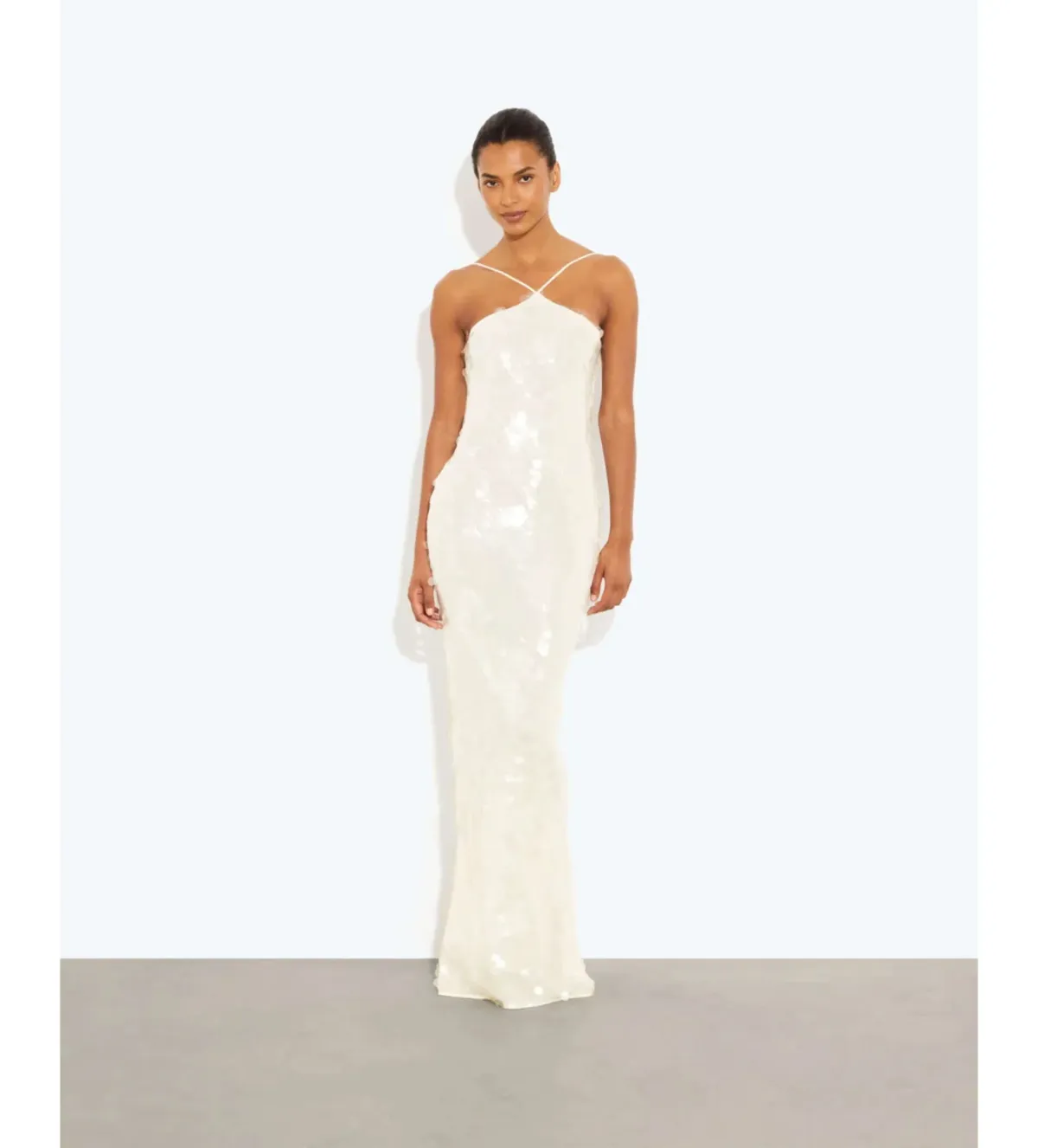 Rat and Boa Emmanuella Maxi Dress in White Size S/AU8 - Image 1
