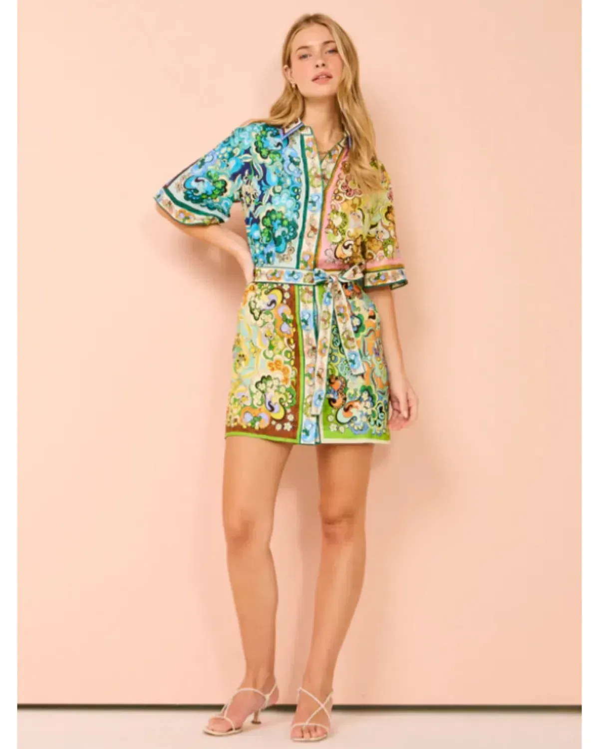 Alemais Dreamer Mini Dress In Multi Size AU 8 - Image 4