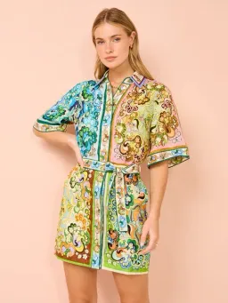 Alemais Dreamer Mini Dress In Multi Size AU 8 for rent on The Volte - image 6