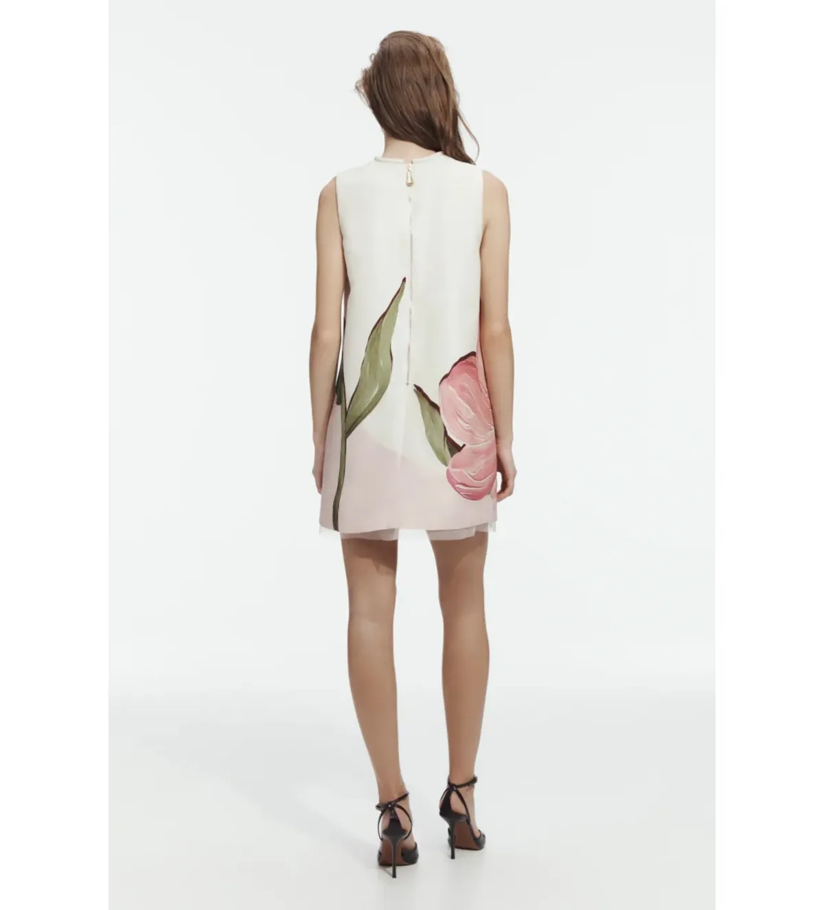 Aje Skies Mini Dress in Flourish Rose Size AU8 - Image 3