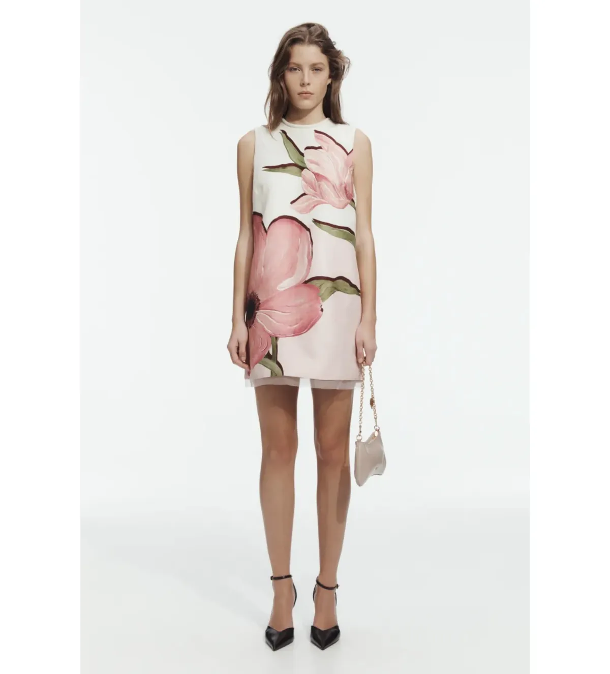 Aje Skies Mini Dress in Flourish Rose Size AU10 - Image 1