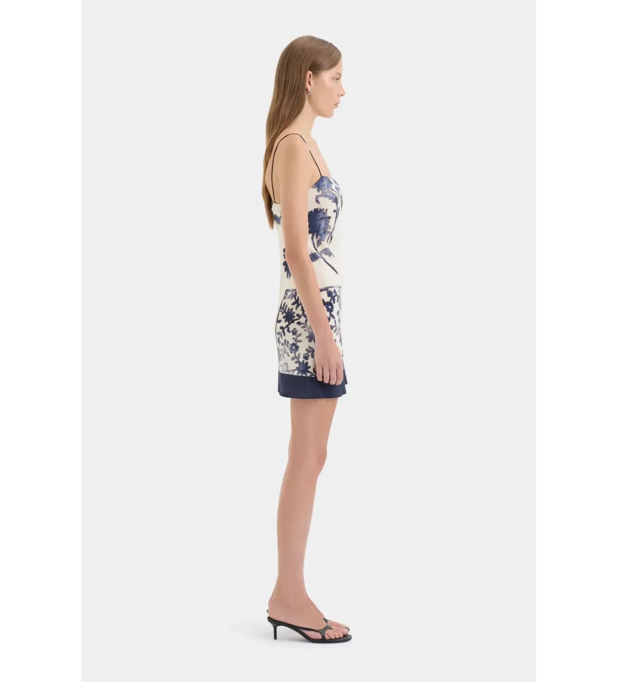 SIR The Label Phillipa Slip Mini Dress in Eira Midnight Size 1/AU8 - Image 2