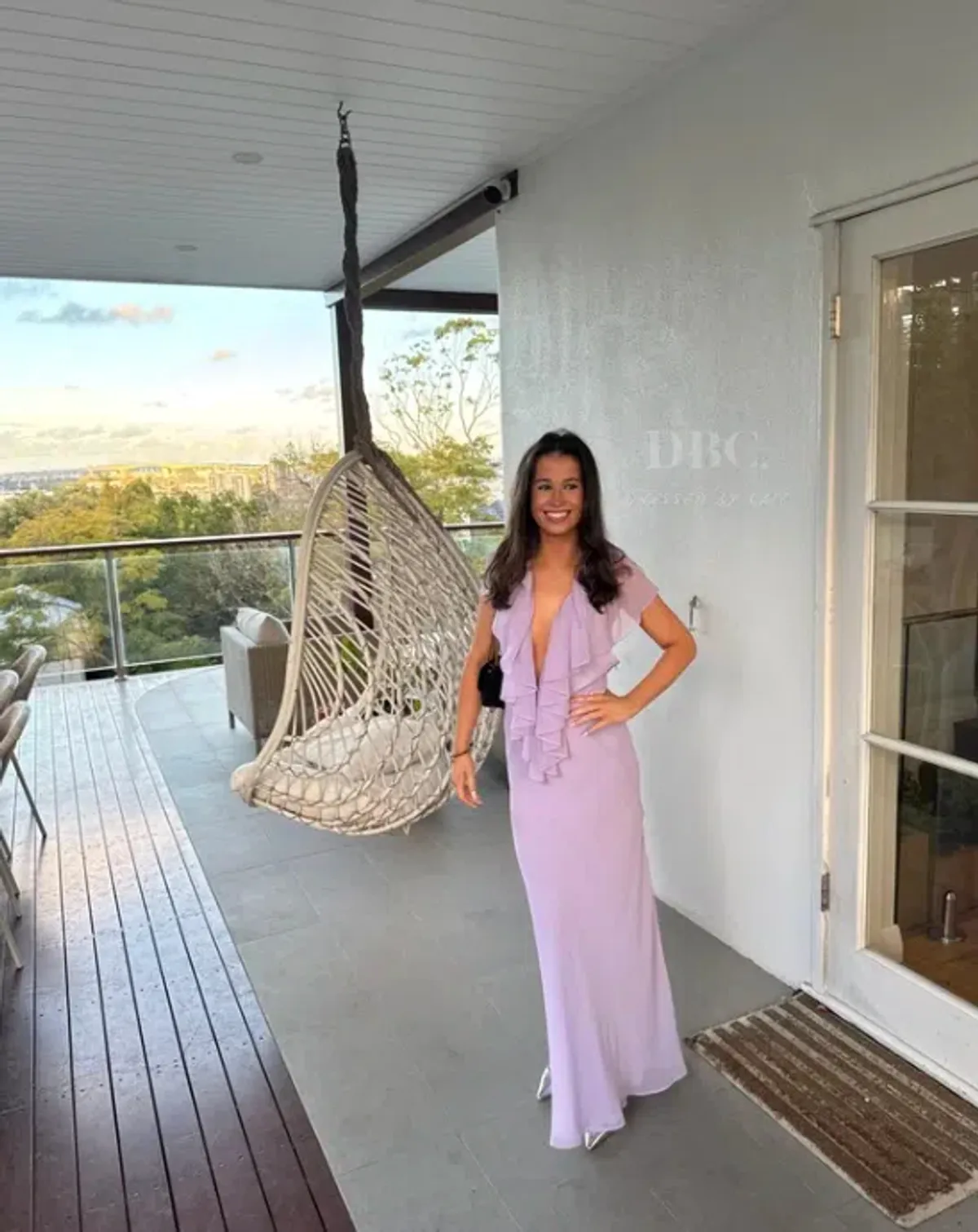 Ance Gria Clover Gown Size 8 - Image 2