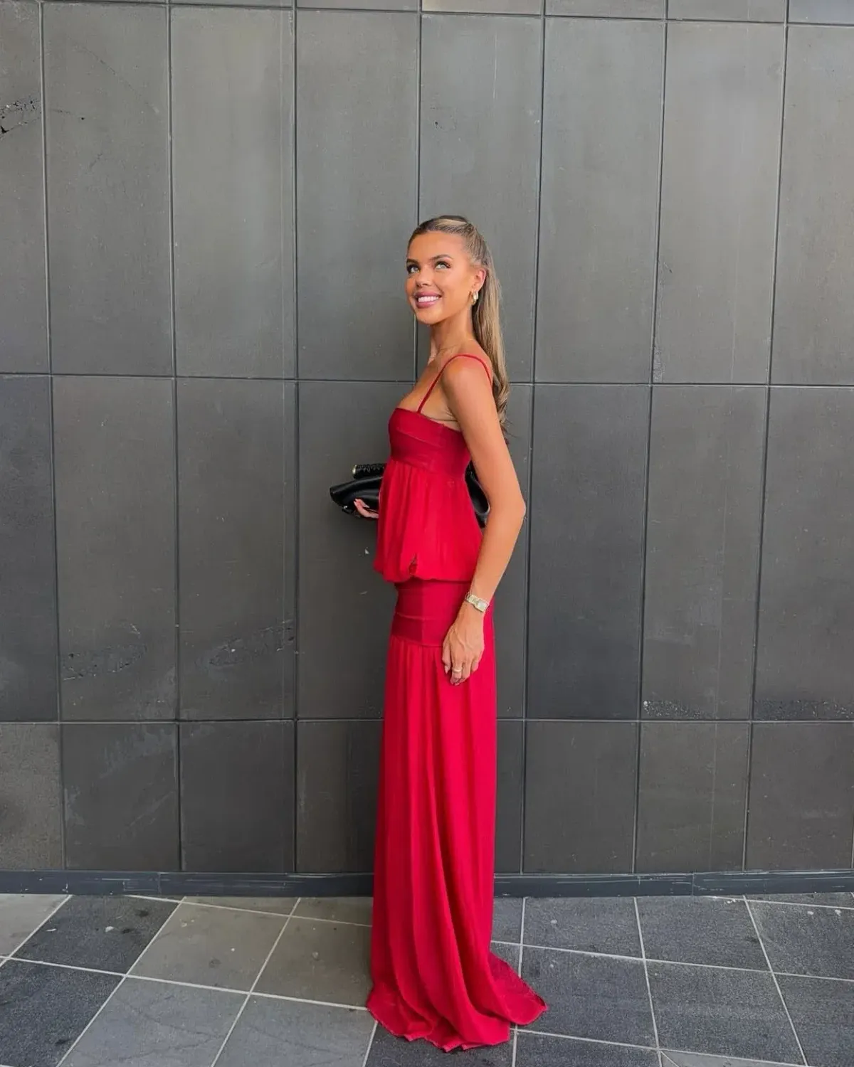 Ance Gria Romeo Gown Red Size 8  - Image 1