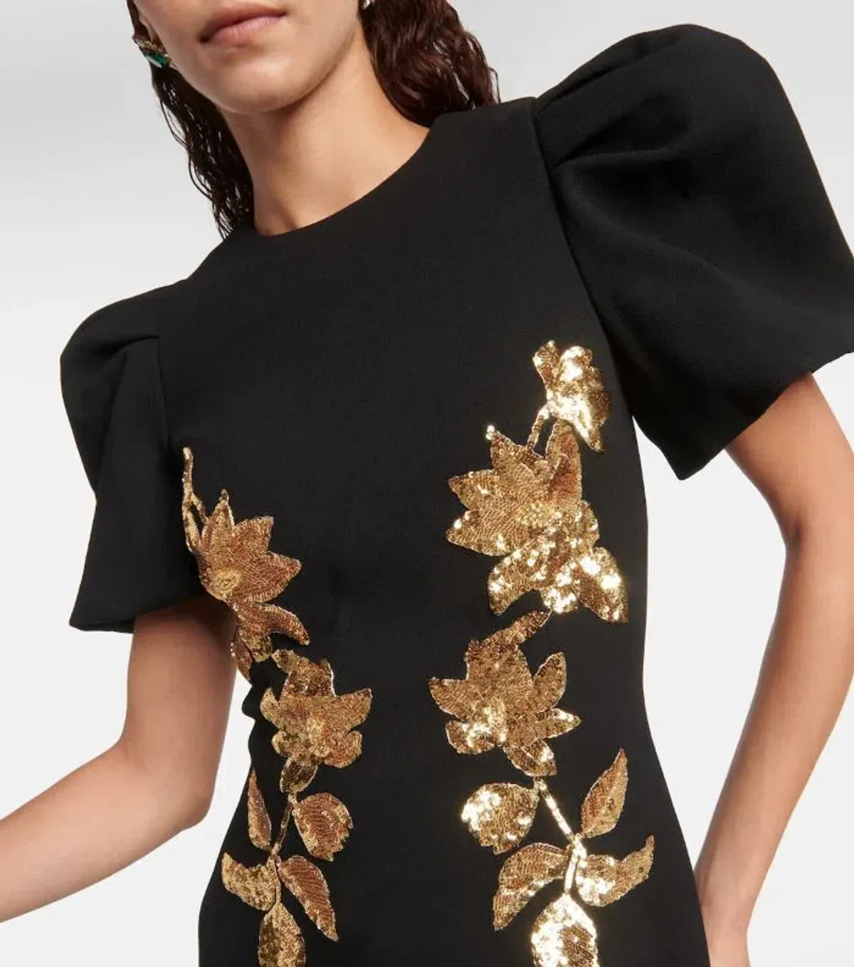 Rebecca Vallance Versailles Sequin Embellished Midi Dress Size 10 - Image 3