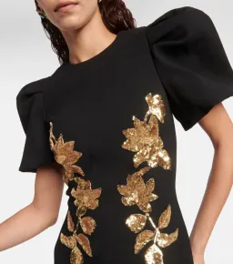 Rebecca Vallance Versailles Sequin Embellished Midi Dress Size 10 for rent on The Volte - image 3