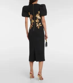Rebecca Vallance Versailles Sequin Embellished Midi Dress Size 10 for rent on The Volte - image 2