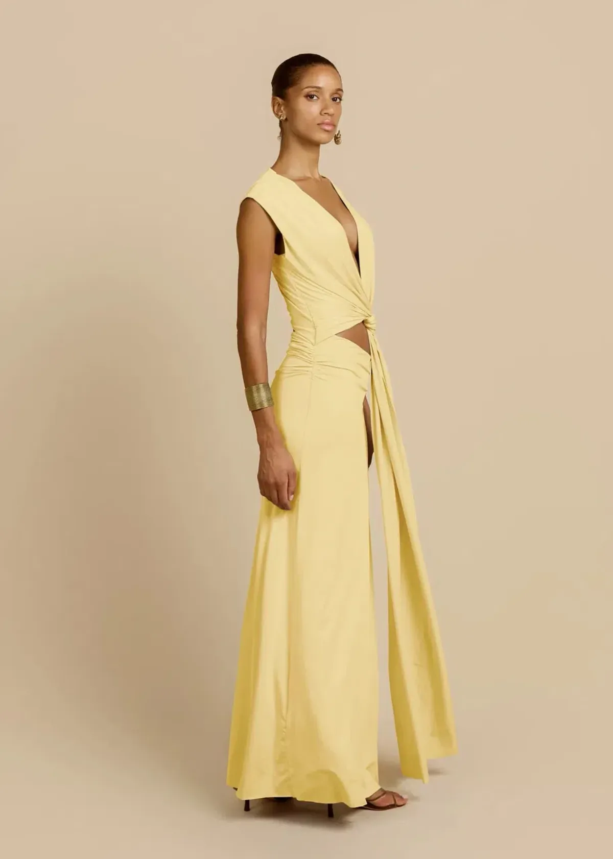 ARCINA ORI JADE DRESS LEMON SIZE 8 (S) - Image 5