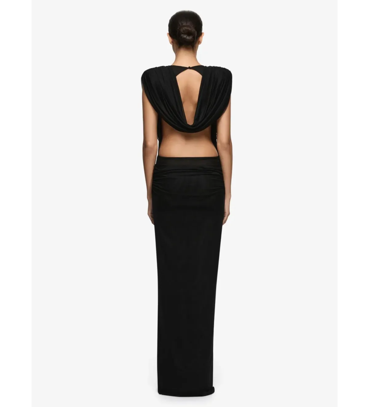 Bec & Bridge Arianna Cowl Neck Maxi Dress in Black Size AU8 - Image 2