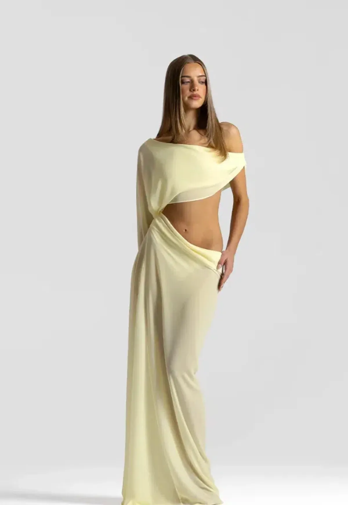 Natalie Rolt Imogen Dress Lemon Size 0/AU 6/XS - Image 1