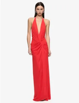Bec & Bridge Xanthi V Neck Maxi Flame Size S/AU 8 for rent on The Volte - image 1