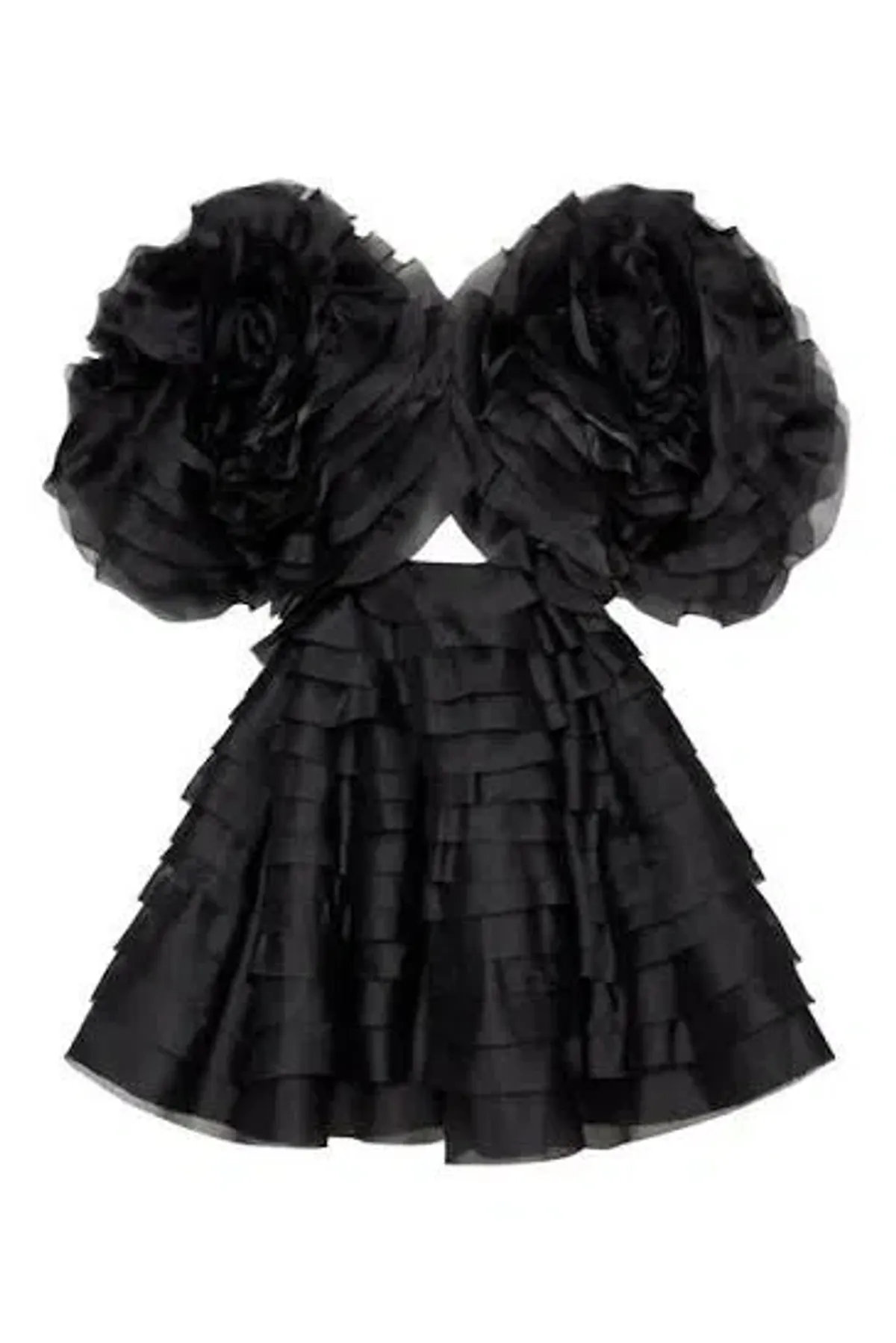 Aje Amour Mini Dress Black Size 8 - Image 4