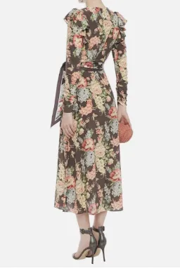 Zimmermann Espionage Ruched Long Sleeve Dress for rent on The Volte - image 3