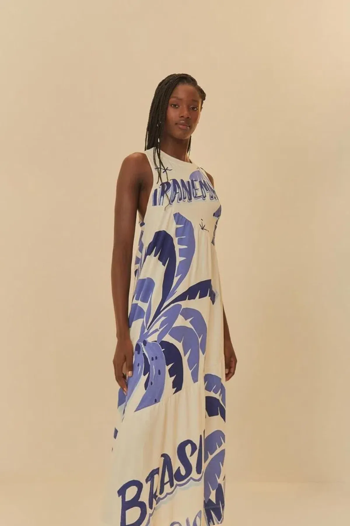 FARM Rio Ipanema midi dress size L - Image 7