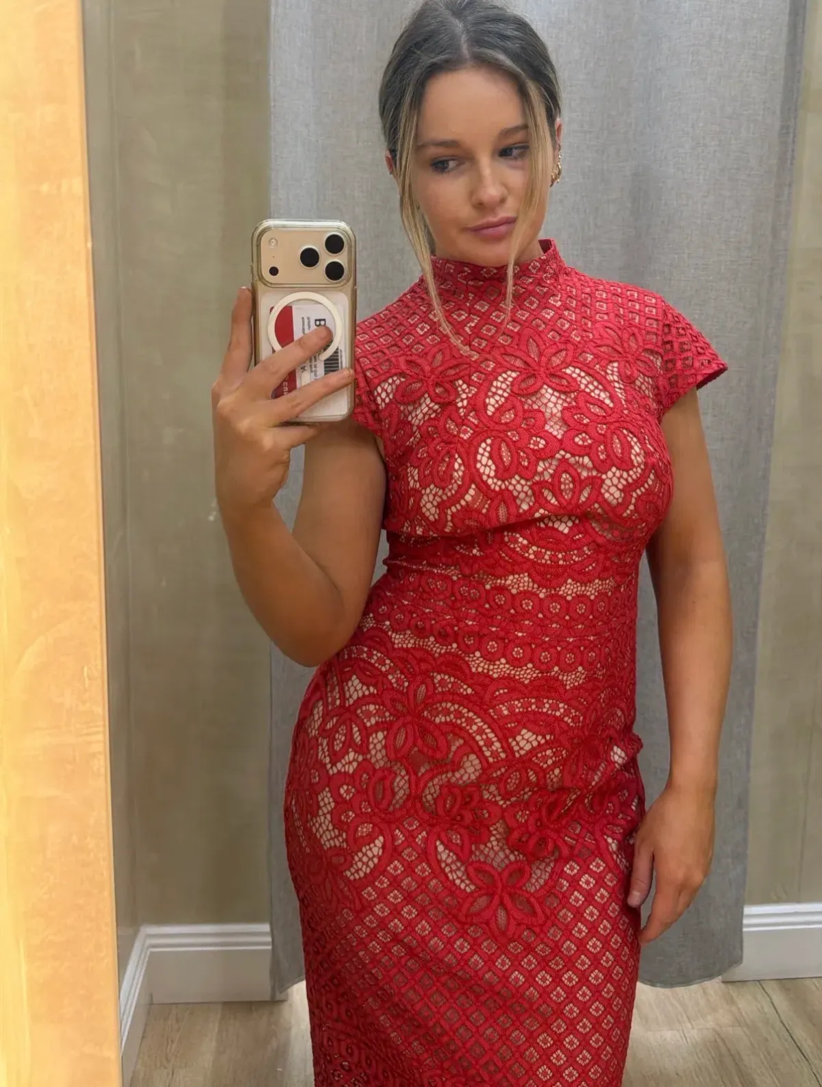 Red Lace dress from Lover - Image 2