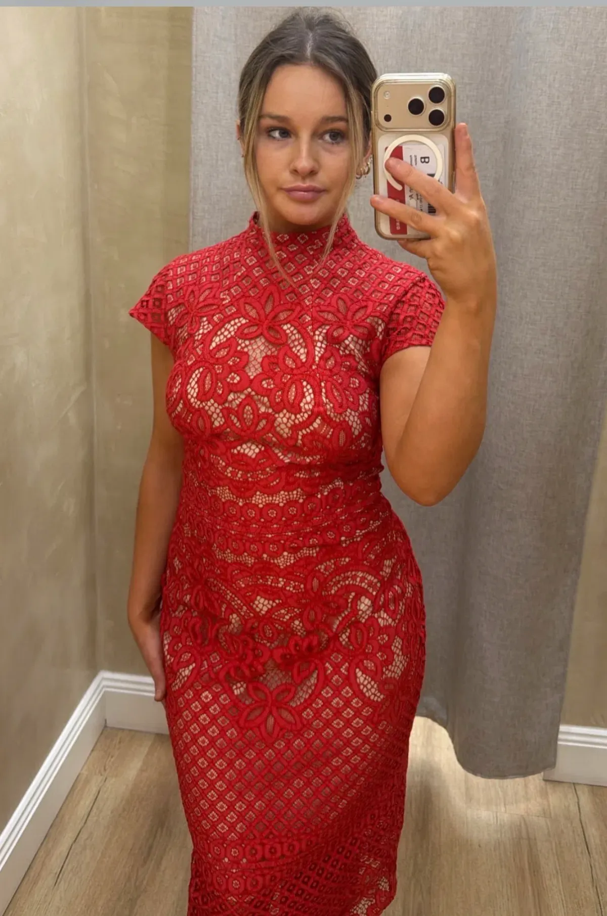 Red Lace dress from Lover - Image 1