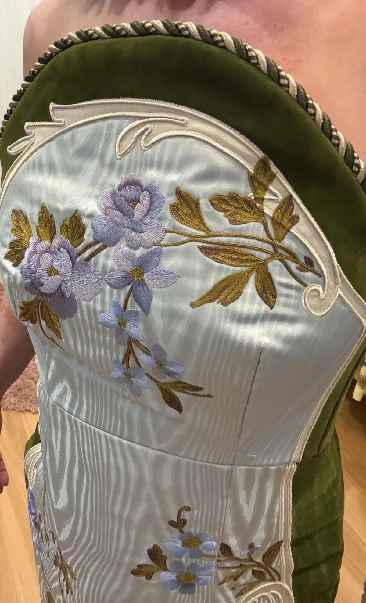 ALEMAIS ODESSA EMBROIDERED MIDI DRESS  - Image 6