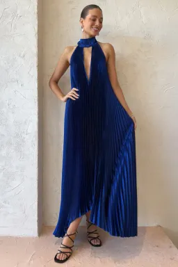 LIDEE OPERA GOWN REGAL BLUE SIZE 10 / M for rent on The Volte - image 3