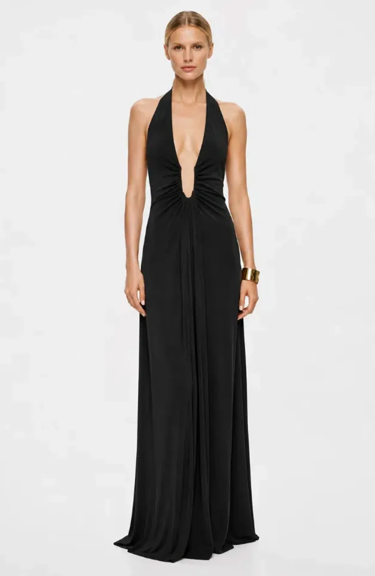 MISHA Jennifer Cupro Dress Black Size XS - Image 2