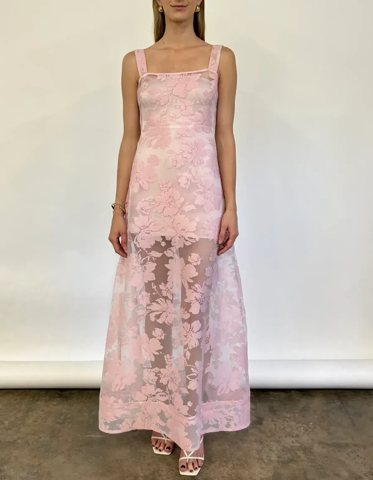 By Nicola Goldie Maxi Dress in Marshmallow size 12 - Image 3