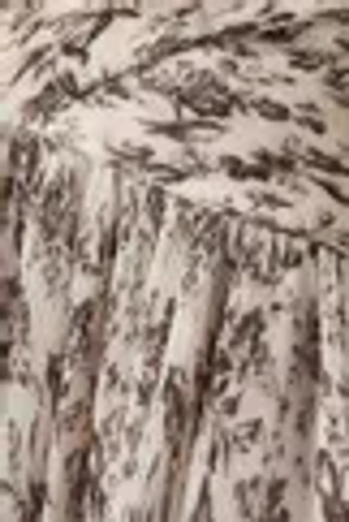 Zimmermann Pleated Mini Skirt Bird Toile Print size 14 - Image 6