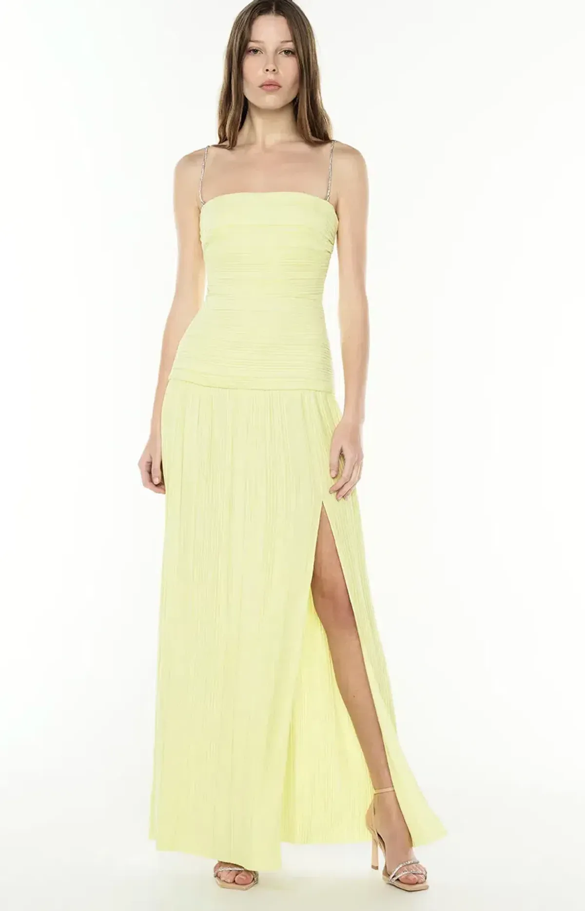 Manning cartell ROYAL DEBUT DRESS lemon size 8 - Image 3
