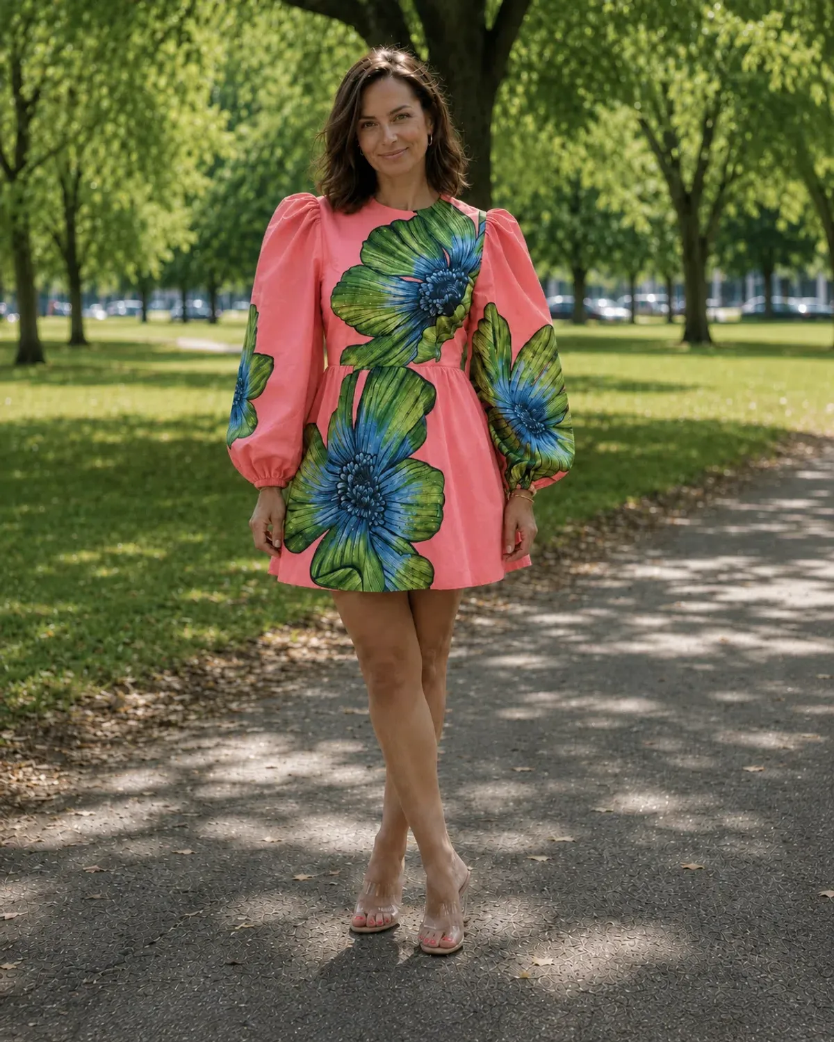 Only One Ashley Draw Me a Flower Mini Dress – Size 10 - Image 2