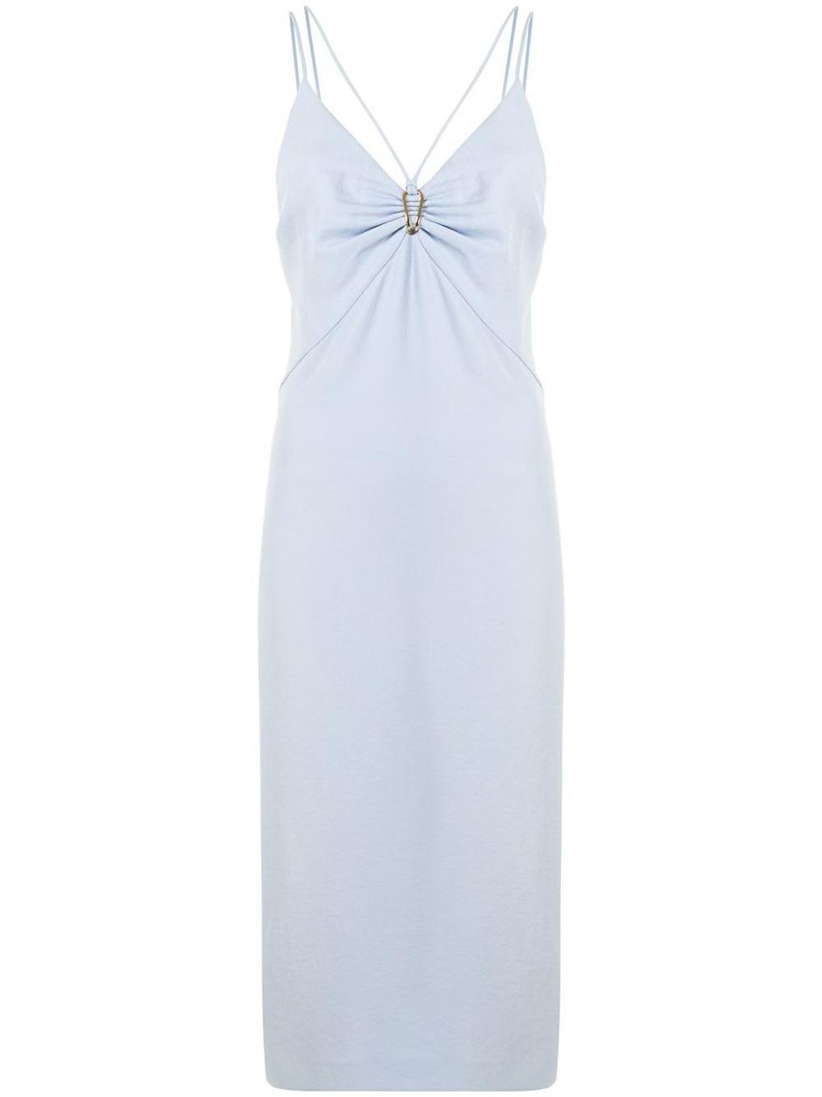 Dion Lee Whitewash Link Slip Dress Blue Size 10  - Image 9