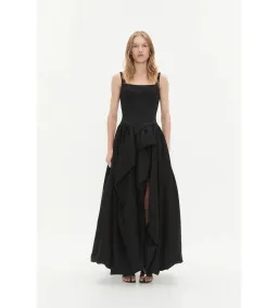 Aje Alani Maxi Gown Black Size AU 8 for rent on The Volte - image 2