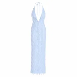 Jasook Noa Maxi Gown Powder Blue Size 8 for rent on The Volte - image 4