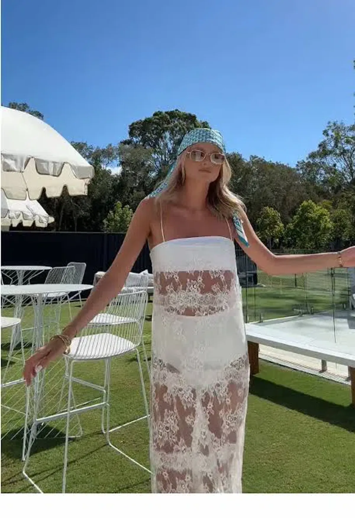 Lovers + Friends Millie Sheer Dress  - Image 3