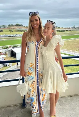ZIMMERMANN HALCYON LINEN MIDI DRESS for rent on The Volte - image 2