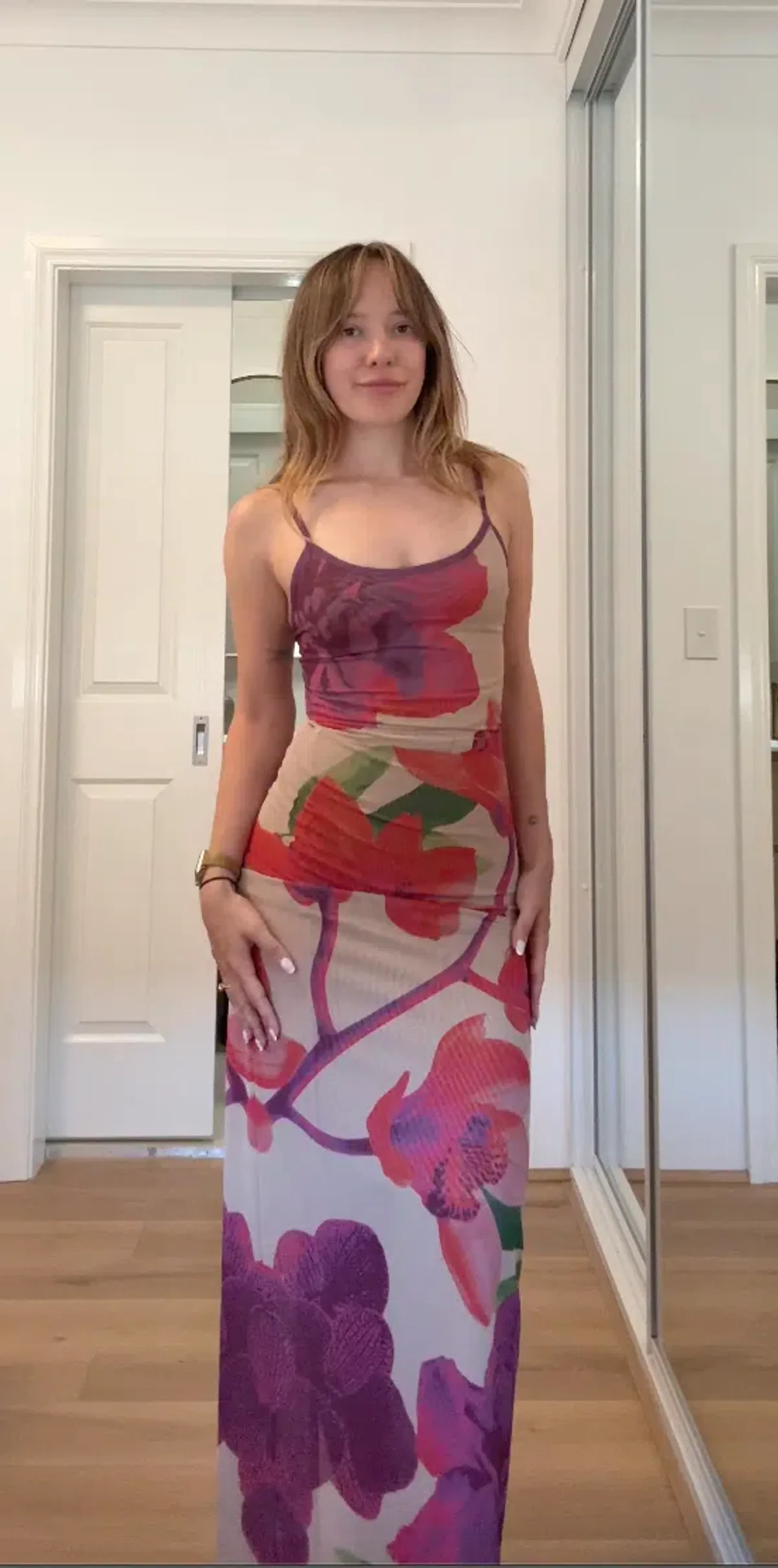 With Harper Lu Mesh Fuchsia Bloom Size S / AU 8 - Image 2