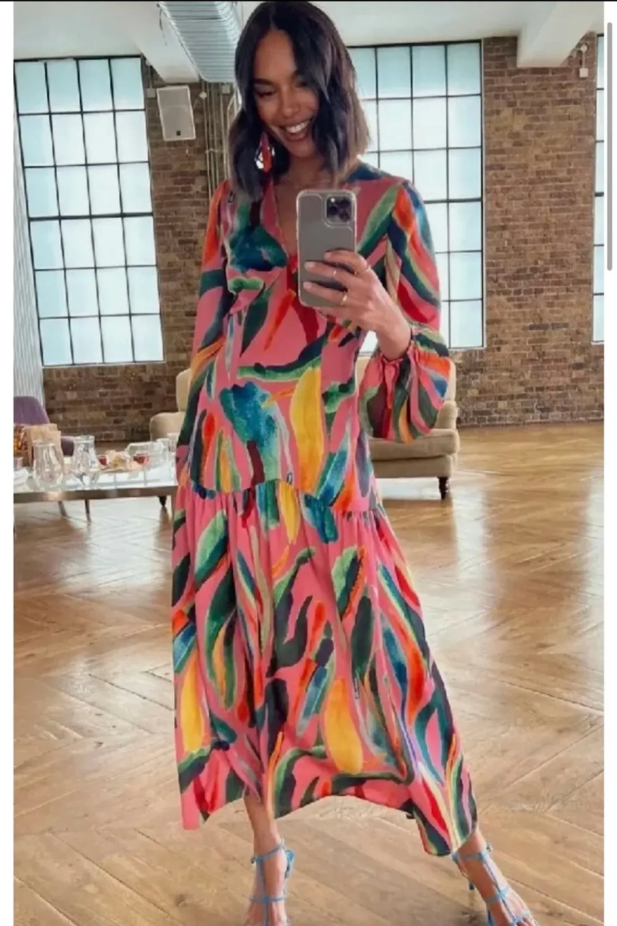 Never Fully Dressed Tropical Sophie Dress size 10 - Image 3
