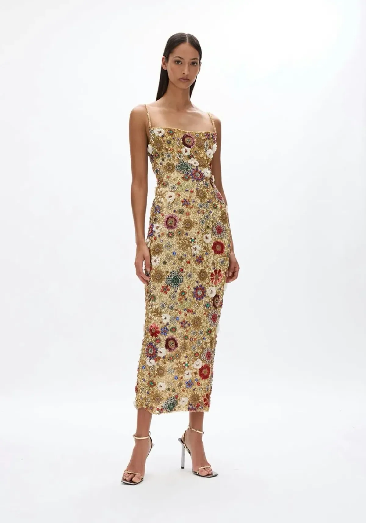 Rachel Gilbert Francesca Gown Gold Size 2/AU10 - Image 2