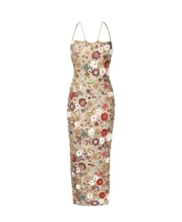 Rachel Gilbert Francesca Gown in Gold Size 4/AU14 for rent on The Volte - image 4