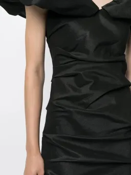 Rachel Gilbert Frey Maxi Gown Black Size 12  for rent on The Volte - image 4