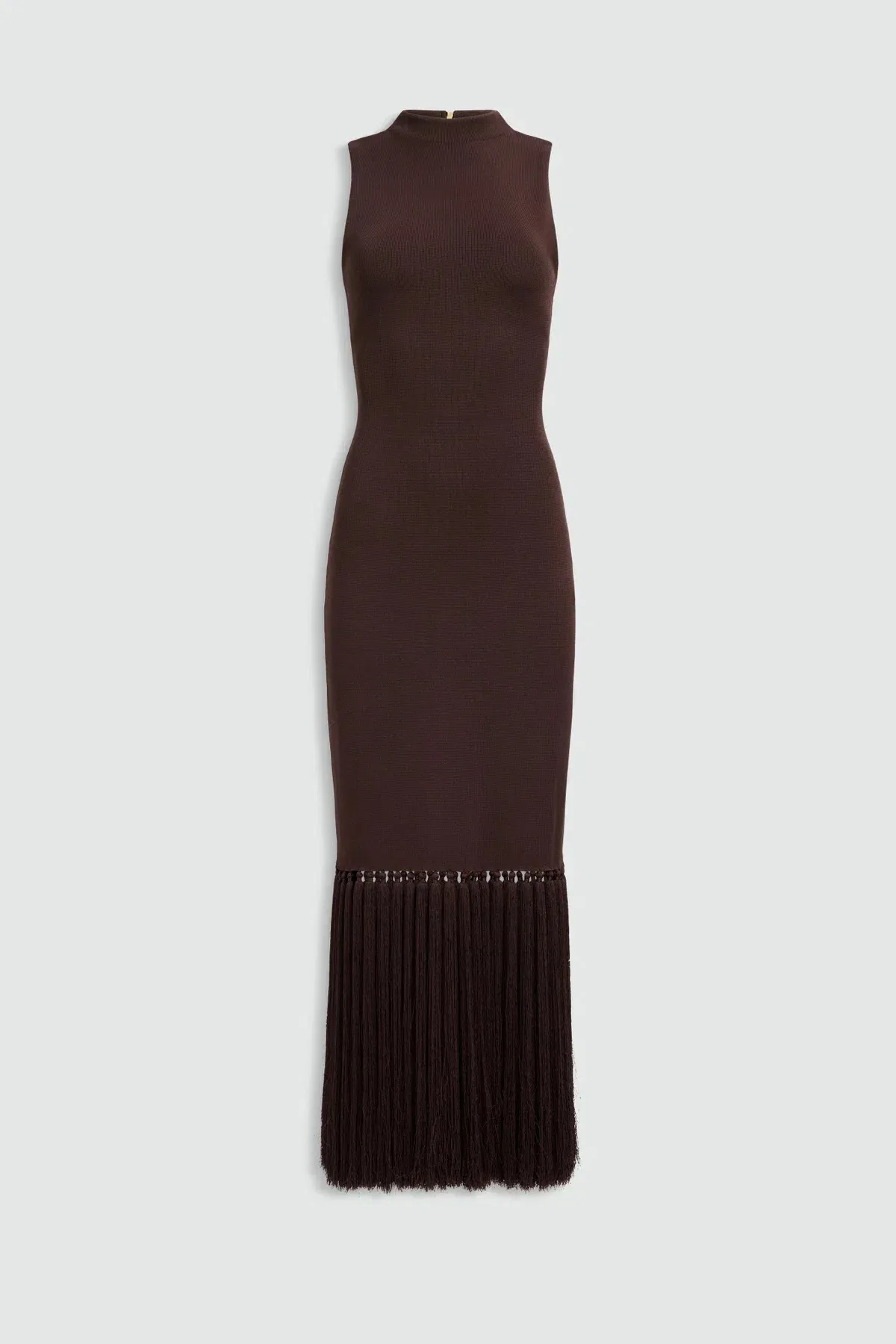 AJE Sofina Knit Tassel Midi Dress - Image 7