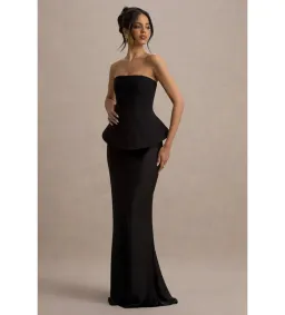 Club L London Ohio Maxi Dress Black Size 6 for rent on The Volte - image 3