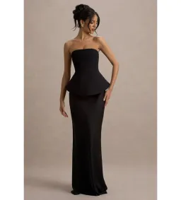 Club L London Ohio Maxi Dress Black Size 6 for rent on The Volte - image 1