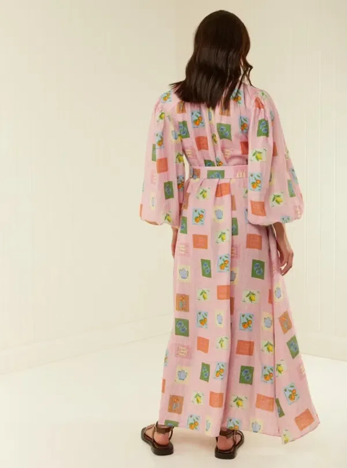 Palm Noosa Noddy Maxi Pink Emblem Size 8 - Image 4