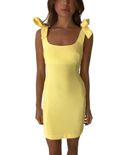 Rebecca Vallance Zinnia Mini Dress Yellow Size 8 for rent on The Volte - image 2