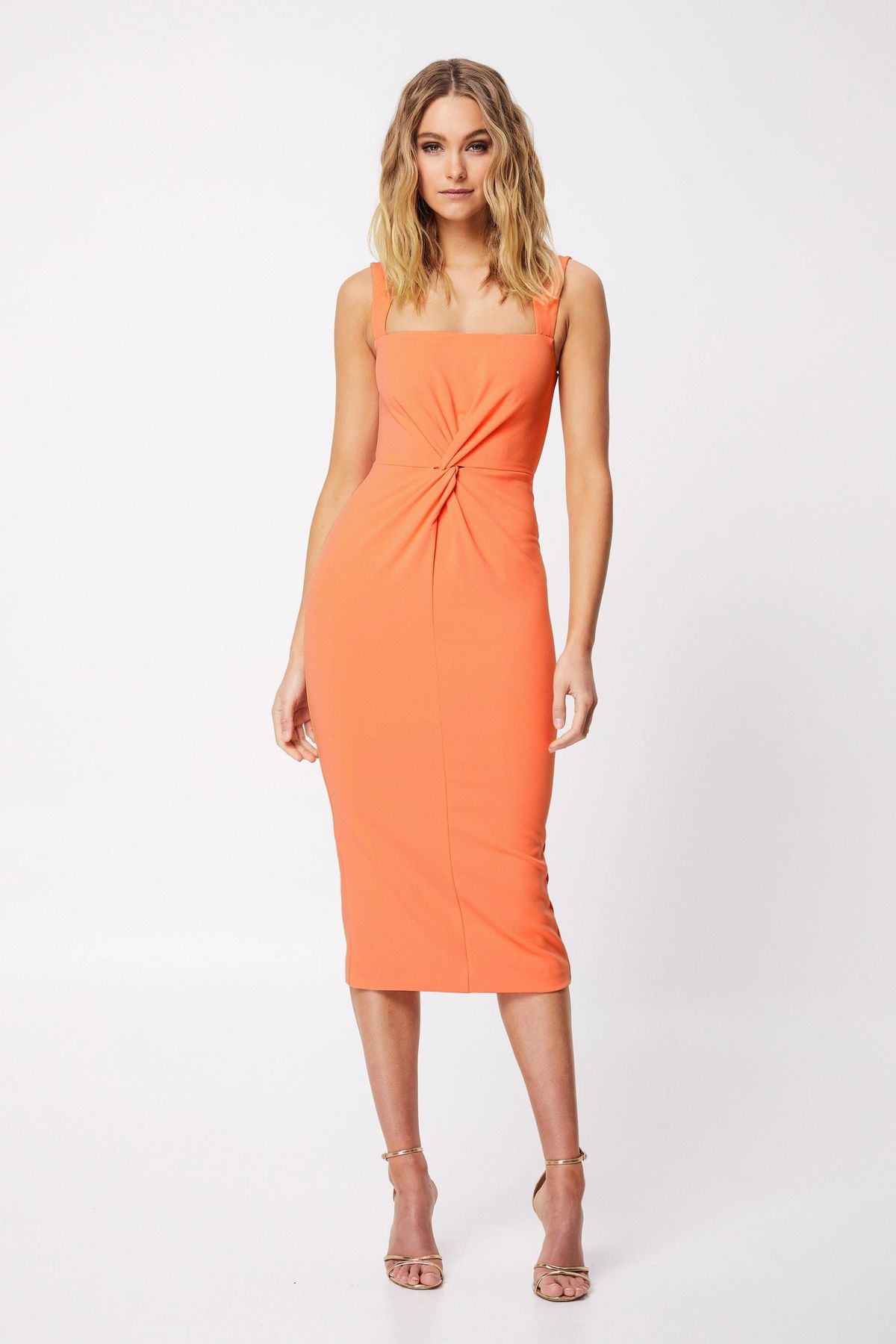 Mossman The Envision Dress Peach Size 8 - Image 1
