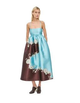 Alemais Gia Midi Gown Multi Size 14 for rent on The Volte - image 1