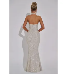 Babyboo Odette Maxi Dress in Champagne Size XS / 6 for rent on The Volte - image 2