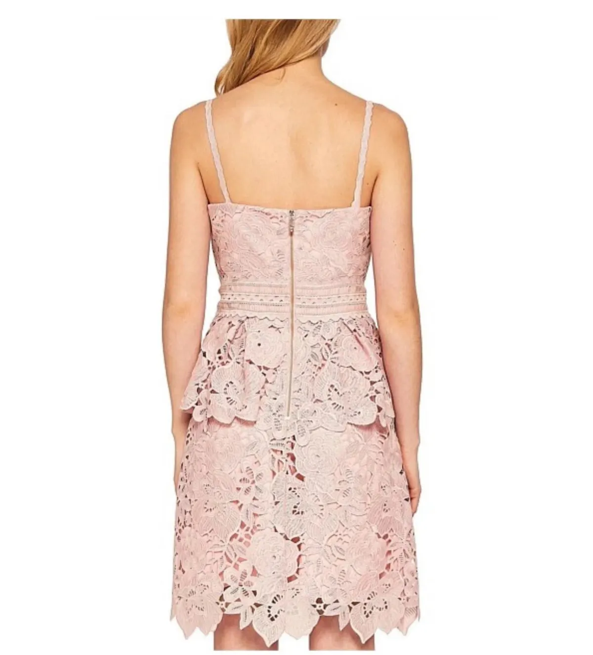 Ted Baker Nadiie Mini Dress Pink Size 4 / AU 14 - Image 2