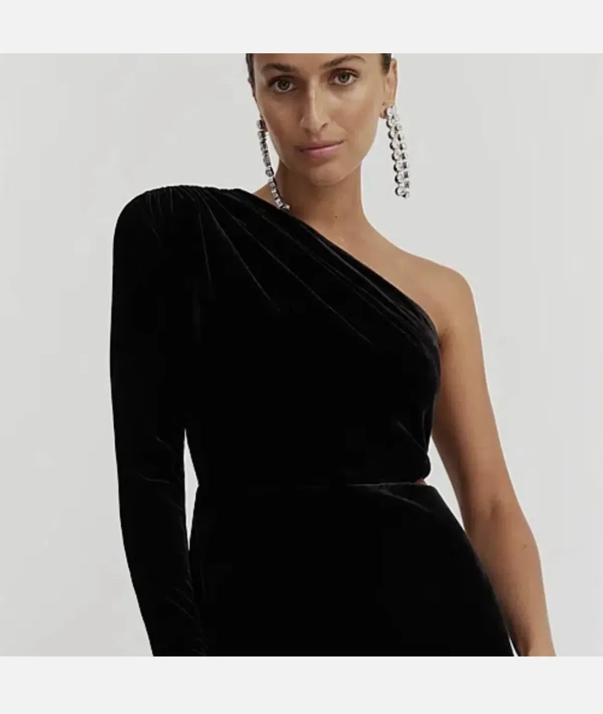 Country Road Velvet Evening Dress Size 16 - Image 2