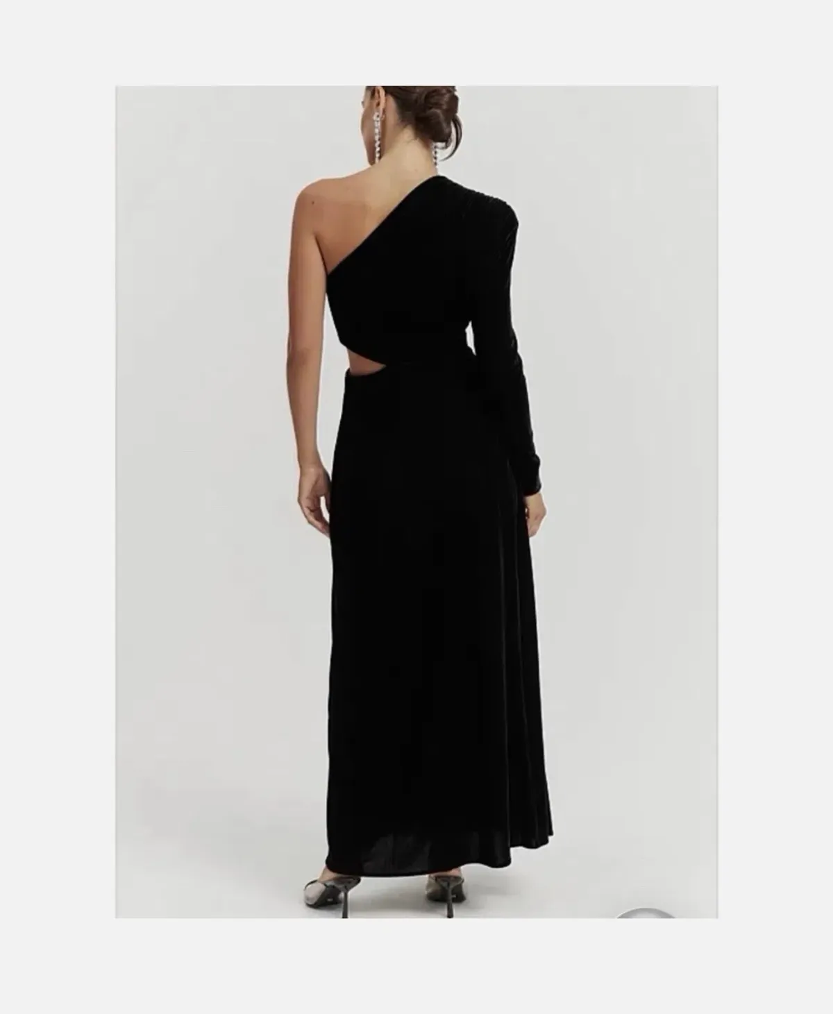 Country Road Velvet Evening Dress Size 16 - Image 3