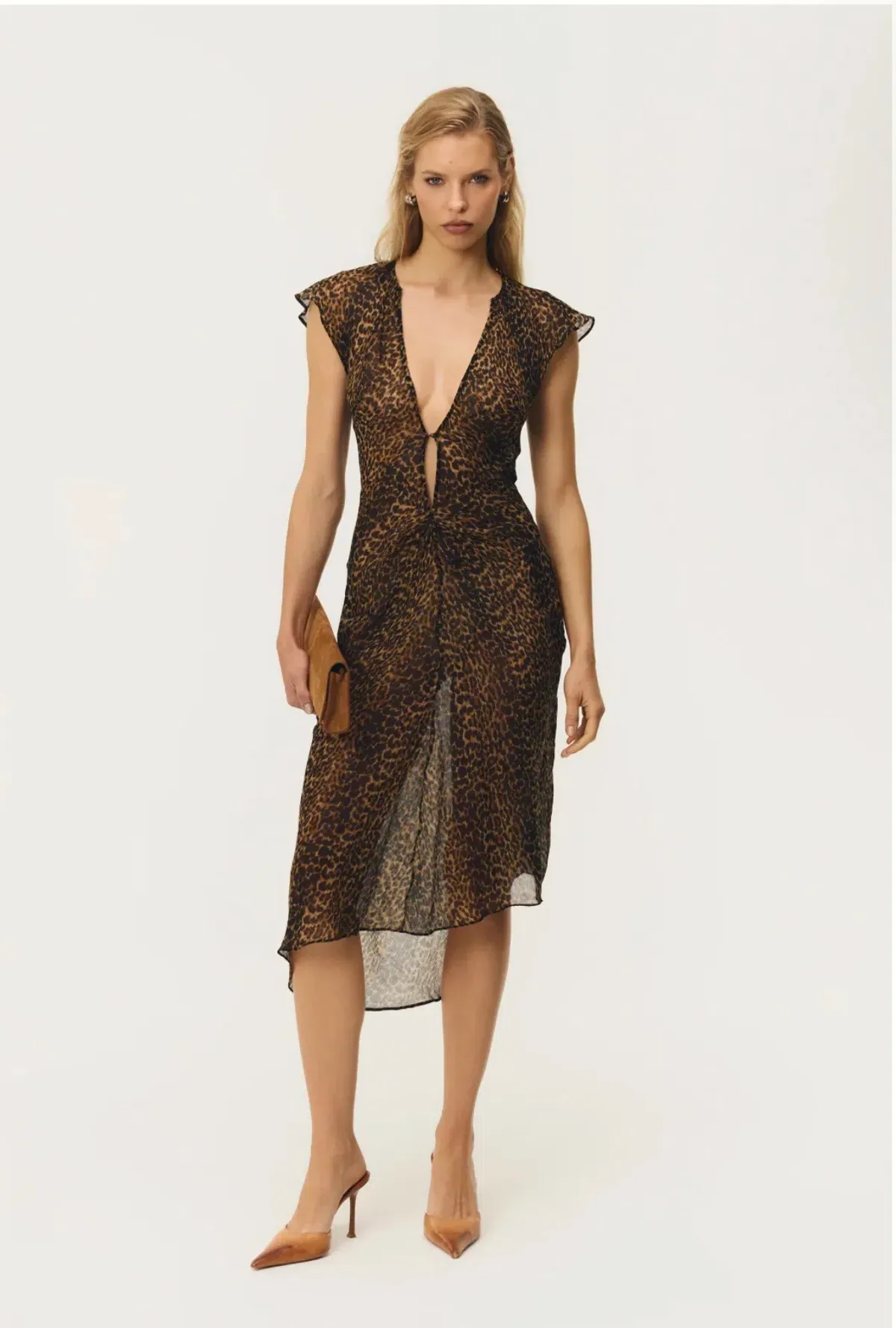 Arcina Ori MARGAUX DRESS LEOPARD  - Image 1